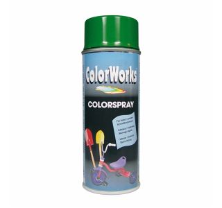 BARVNI SPREJ COLORWORKS ALKID RAL.: 6002 400 ML LISTNO ZELENA