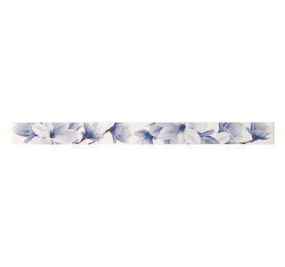 BORDURA ZA KERAM.PLOŠČICE GORENJE KERAMIKA BLOSSOM WHITE L FLOWER 5X60