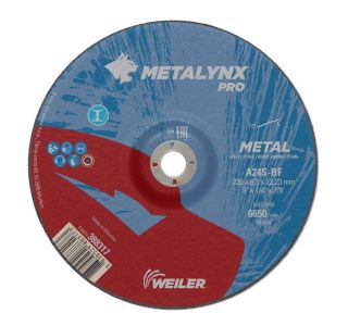 BRUSNA PLOŠČA ZA JEKLO METALYNX 230X6.5X22.23 MM A24S-BF