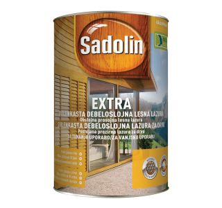 DEBELOSLOJNI PREMAZ SADOLIN EXTRA 1 BREZBARVEN 2.5 L