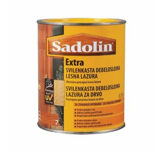 DEBELOSLOJNI PREMAZ SADOLIN EXTRA 98 ŠVEDSKO RDEČA 0.75 L