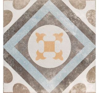 DEKOR ZA KERAM.PLOŠČICE CERAMICA COLOR BORDEAUX BEIGE 1 20X20