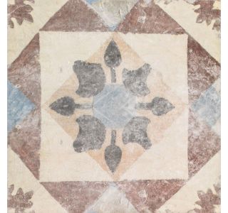 DEKOR ZA KERAM.PLOŠČICE CERAMICA COLOR BORDEAUX BEIGE 6 20X20