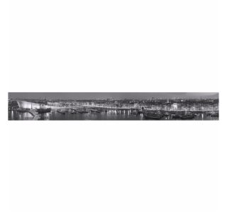 DEKOR ZA KERAM.PLOŠČICE CERAMICA KONSKIE AMSTERDAM PANORAMA GLASS SET 3 KOS 20X50