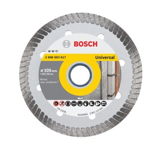 DIAMANTNA REZALNA PLOŠČA BOSCH 115X22.23X2 MM SEGMENT 10 MM