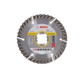 DIAMANTNA REZALNA PLOŠČA BOSCH 115X22.23X2X10 MM X-LOCK UNIVERZALNA