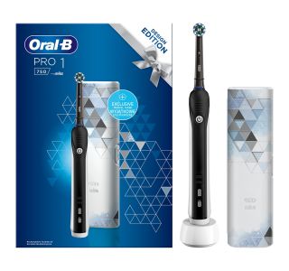 ELEKTRIČNA ZOBNA ŠČETKA ORAL-B PRO1 750 ČRNA CROSS ACTION