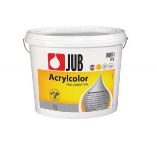 FASADNA BARVA JUB ACRYLCOLOR BELI 1001 15 L