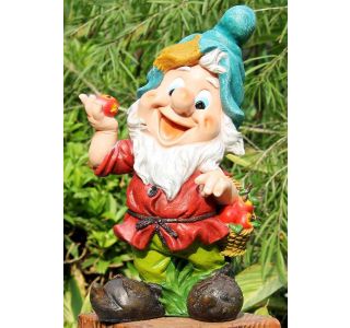 FIGURA, OKRASNA PALČEK Z JABOLKI V 36CM