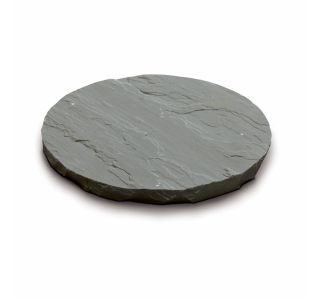 IZDELEK IZ KAMNA ALPCOLOR STOPNIK OKROGLI, 2-4CM, FI 40CM, SIVI