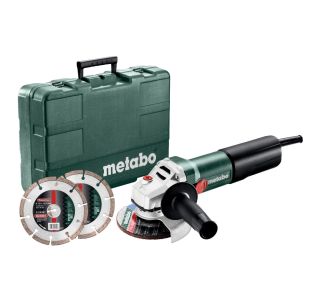 KOTNI BRUSILNIK METABO WEQ 1400-125 SET