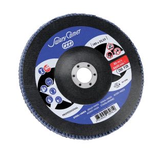 LAMELNI BRUSNI DISK POŠ. SWATYCOMET-P 180X22.23 MM K60 ZA INOX