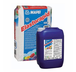 LEPILO ZA PLOŠČICE MAPEI ELASTORAPID BEL 31.25KG A+B 25+6.25KG C2FTE S2