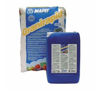 LEPILO ZA PLOŠČICE MAPEI GRANIRAPID BELI 2K 28KG A+B (22.5+5.5KG) C2F S1