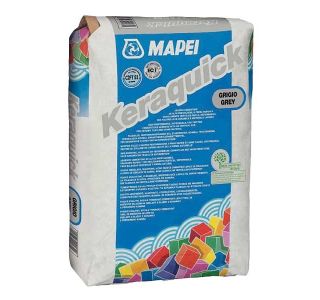 LEPILO ZA PLOŠČICE MAPEI KERAQUICK S1 SIVI 25 KG C2FT S1