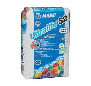 LEPILO ZA PLOŠČICE MAPEI ULTRALITE S2 15KG BELA C2E S2