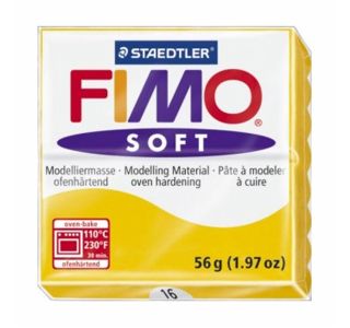 MODELIRNA MASA, PLASTELIN FIMO SOFT 16, RUMENA 56 G