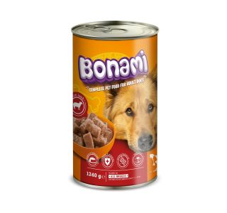 MOKRA HRANA ZA PSA BONAMI PLOČEVINKA JAGNJETINA 1240 G