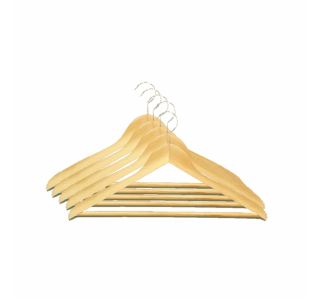 OBEŠALNIK/STOJALO CORONET OBEŠALNIK ZA OBLEKE LESEN 45 CM 5/1