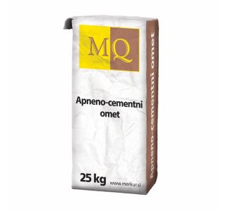 OMET MQ APNENO CEMENTNI OMET VRE= 25 KG PAL= 60 KOSOV