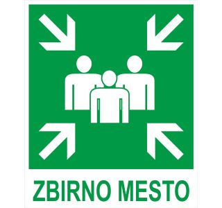 OPOZORILNI ZNAK WALTECO ZBIRNO MESTO