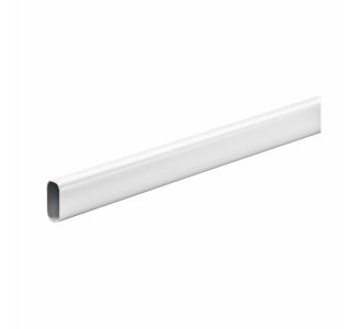 PALICA ZA OMARO HETTICH DIY OVALNA 15X30X1200 MM BELA