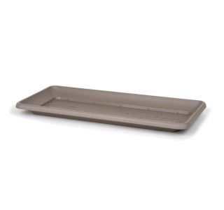 PE PODSTAVEK ZA KORITO BLUMAX MEDITERAN MAXI 100X40 CM MOCCA