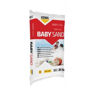 PESEK KEMA BELI ZA OTROŠKO IGRO 25 KG - BABY SAND