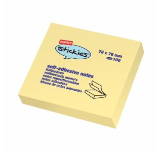 PISARNIŠKI IZDELEK STAPLES 7.6X7.6 CM LISTIČI RUMENI