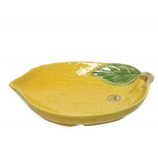 PLITVI KROŽNIK DECORIS LIMONAVVPORCELAN 22 CM
