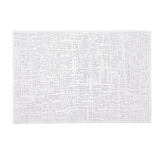 POGRINJEK ZELLER PRESENT SCRIBBLE BELI PVC 30X45 CM