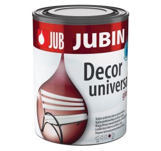 POKRIV.PREM.ZA KOV.,LES JUB JUBIN DECOR UNIVERSAL ČRNI 9 0.65 L