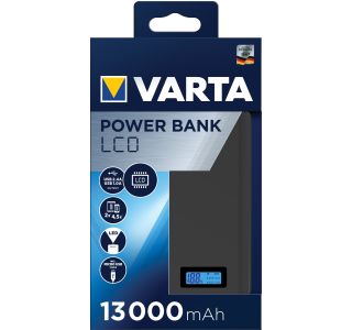 POLNILNI BATER.VLOŽEK VARTA LCD POWER BANK, 13000 MAH