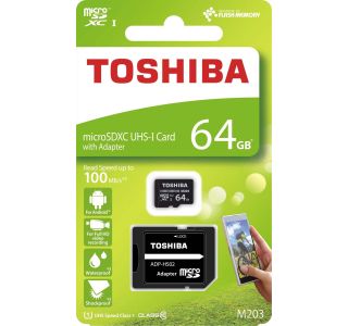 POMNILNIŠKA KARTICA TOSHIBA MICRO SDHC 64GB CLASS10