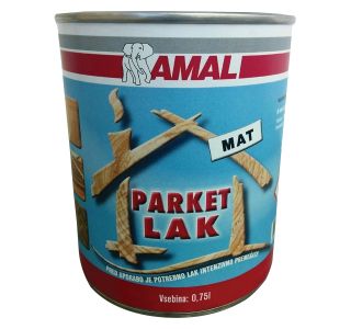 PU LAK ZA PARKET AMAL 4003 MAT 0.75 L ENOKOMPONENTNI