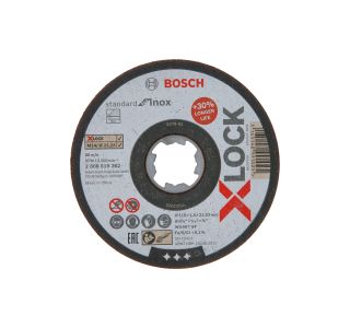 REZALNA PLOŠČA ZA RF BOSCH 115X1.6MM T41, RAVNA X-LOCK