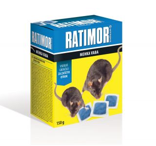 RODENTICID RATIMOR RATIMOR BRODI MEHKA VABA 150G