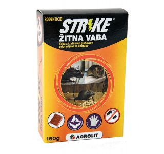 RODENTICID STRIKE ŽITNA VABA 150G