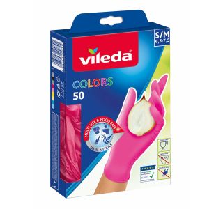 ROKAVICE VILEDA MULTI SENSITIVE COLORS 50/1 S/M 1X UPORABO