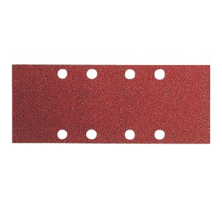 SAMOPRITDILNI BRUSNI LIST BOSCH 10-DELNI SET C430 RDEČ 80X133 G60 8 LUKENJ