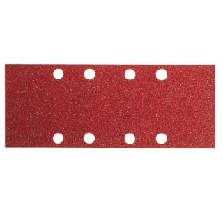SAMOPRITDILNI BRUSNI LIST BOSCH 10-DELNI SET C430 RDEČ 80X133 MM P80 8 LUKENJ