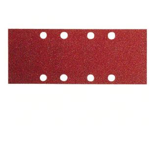 SAMOPRITDILNI BRUSNI LIST BOSCH 10-DELNI SET C430 RDEČ 93X185 MM G100 8 LUKENJ