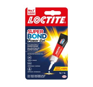 SEKUNDNO LEPILO LOCTITE SUPERBOND POWER GEL 4 G