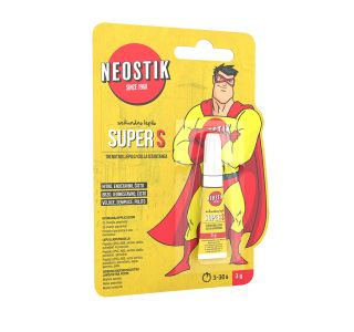 SEKUNDNO LEPILO NEOSTIK SUPER S CN 102 3G BLISTER