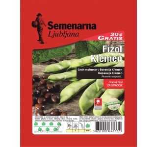 SEME STROČNIC SEMENARNA FIŽOL KLEMEN 100+20G GRATIS