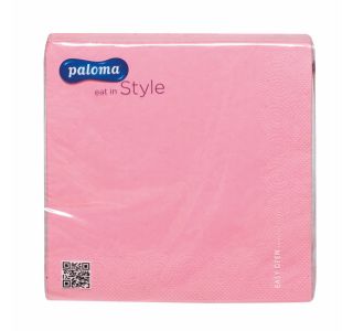 SERVIETE PALOMA STYLE 33X33 CM 20/1 CORAL PINK