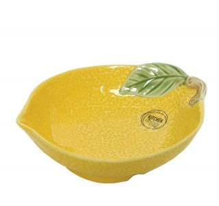SERVIRNA SKLEDA DECORIS LIMONA PORCELAN15 CM