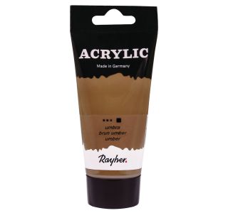 BARVA RAYHER AKRILNA 75 ML UMBER ARTISTS