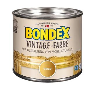 SPECIALNI PREMAZ BONDEX VINTAGE - BARVA ZLATA 0.375 L