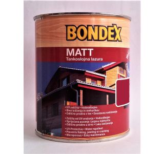 TANKOSLOJNI PREMAZ BONDEX MATT 0.75L 096 GOZDNO ZELENA